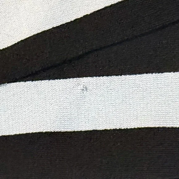 ECI Black and Blue Striped Maxi Skirt - Picture 7 of 8